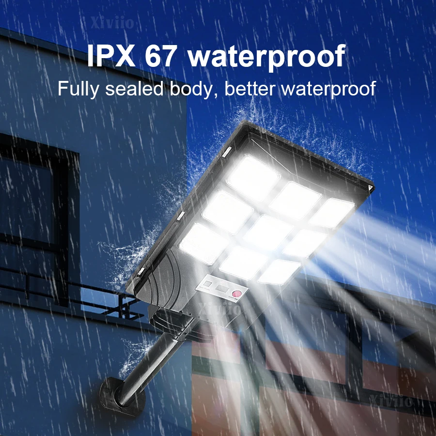 Neue Starke Helle LED Solar Lampe 5500000LM Outdoor Solar Licht Außen Solar Lampen Motion Sensor Solar Garten Straße Lampe