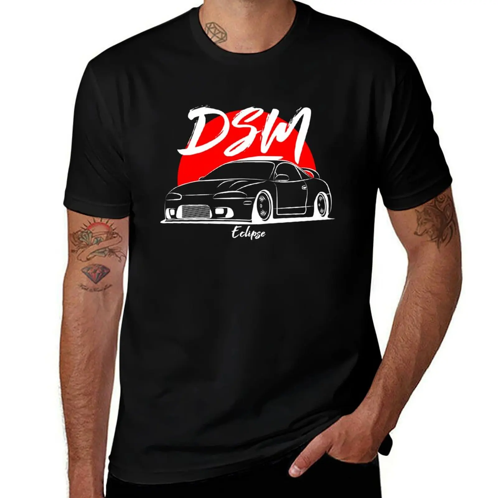 

2G Eclipse DSM T-Shirt kawaii clothes cotton man t-shirts graphic t shirt vintage luxury designer mens tall t shirts