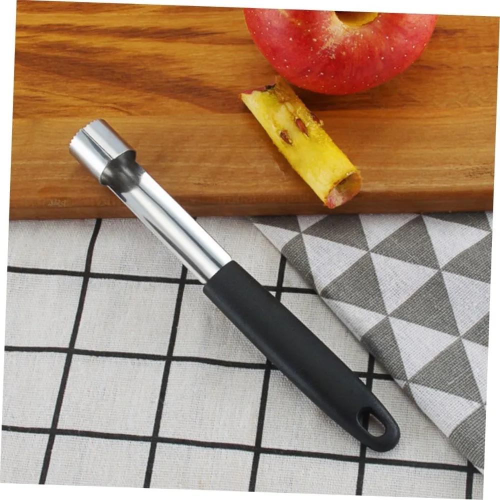 Apple Cupcake Corer, Fruit Vegetable Core Remover Healthy Stainless Steel Apple Remover Household Kitchen Tool - view 4