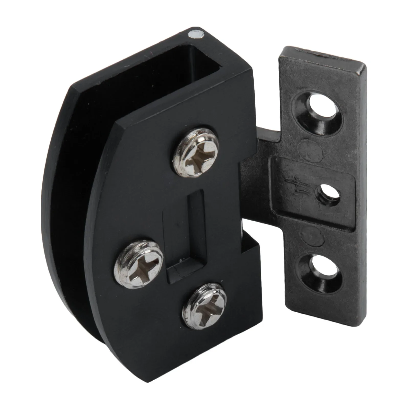15961651        1pc Glass Door Hinge Cupboard Display Cabinet Gate Clamp Furniture Home Hardware Accessories 47x29x14mm