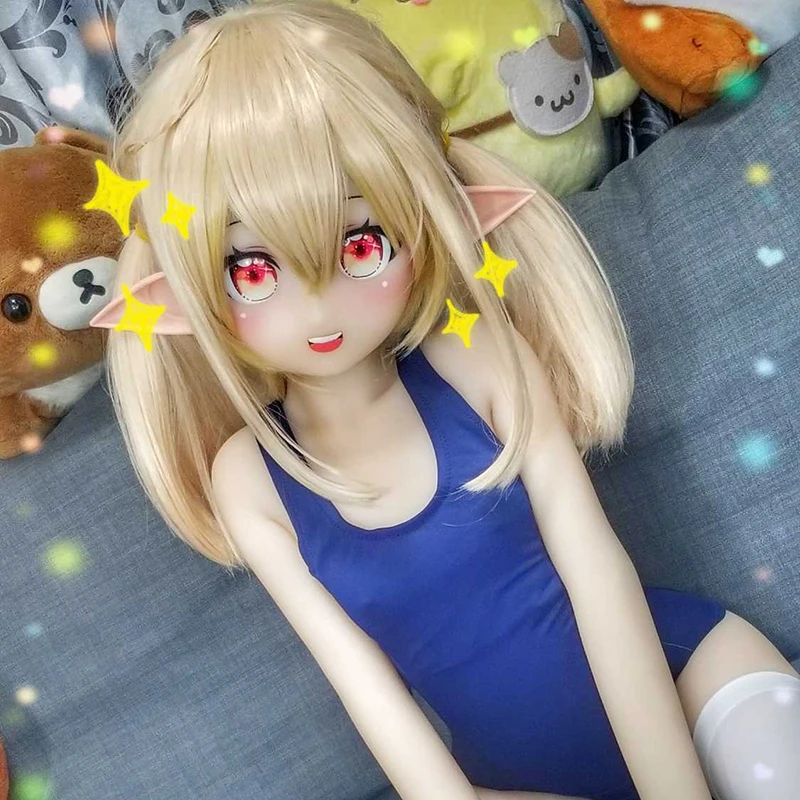 RENHEYUOU Mini Blonde Elfenpuppe |   Sammlerspielzeug für Herren, bewegliche Gelenke, weiches Material