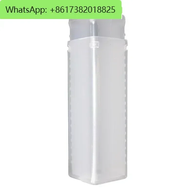 

12/16/20/24 мм пластиковая квадратная телескопическая упаковочная трубка квадратная телескопическая трубка для упаковки инструментов концевой фрезы с ЧПУ