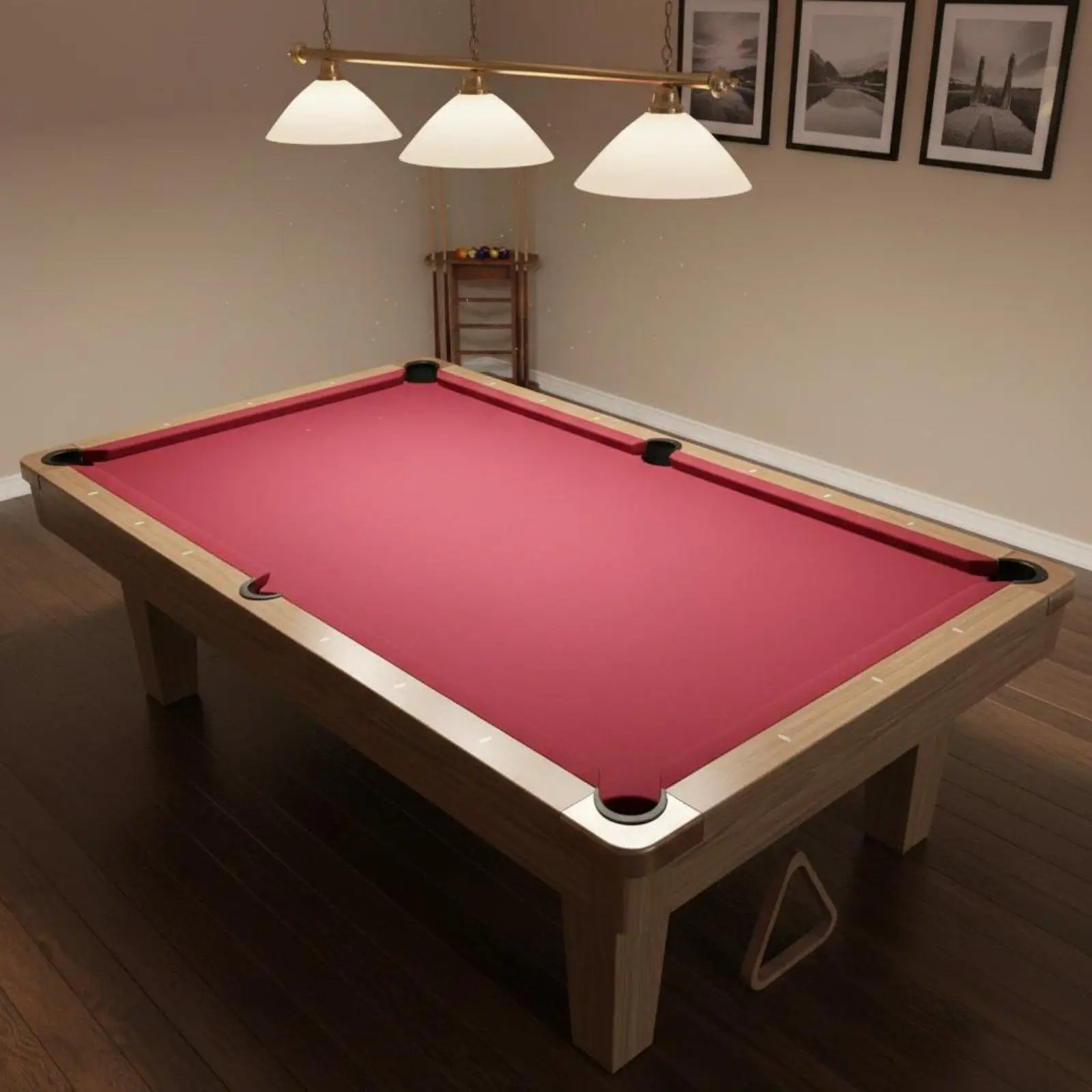 Billiard Felt Cover Vivid Color Professional Tablecloth Felt for Billiards Table Restoration and Upgrade