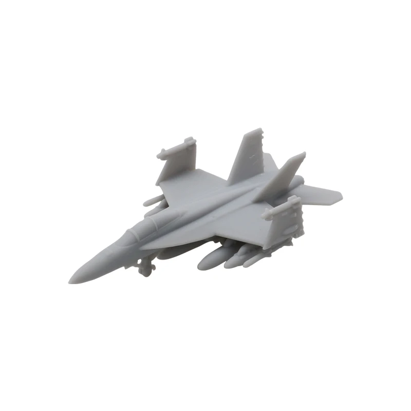 10PCS F-18F Super Hornet Strike Fighter Model Length 7/26/45.5/52mm Classic Retro Ship-based Aircraft Model DIY Souvenir Toys