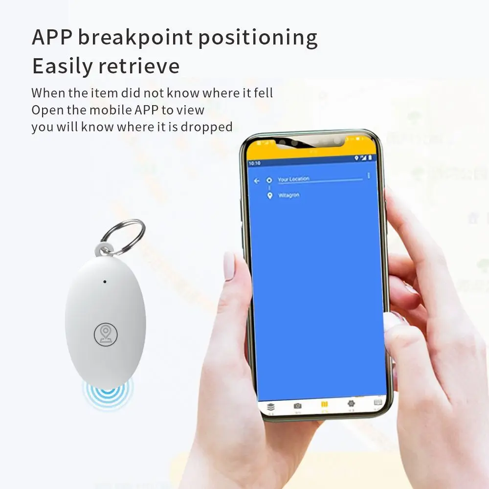 New Portable Mini Anti-Lost Tracker Two Way Alarm Selfie Anti-Lost Device Pet Tracker Elderly