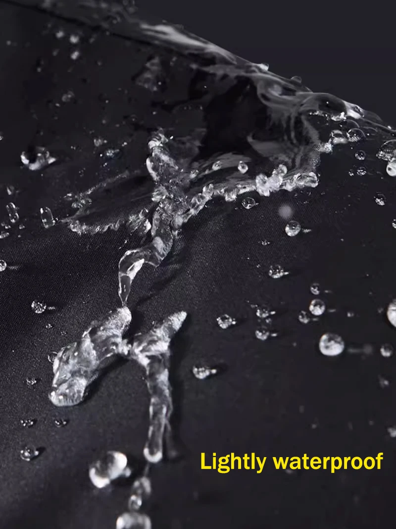 سترة مضادة للماء للرجال سترة واقية خارجية قابلة للإزالة معاطف بسحاب كامل للرجال خفيفة الوزن ملابس خارجية ناعمة لربيع الخريف #6