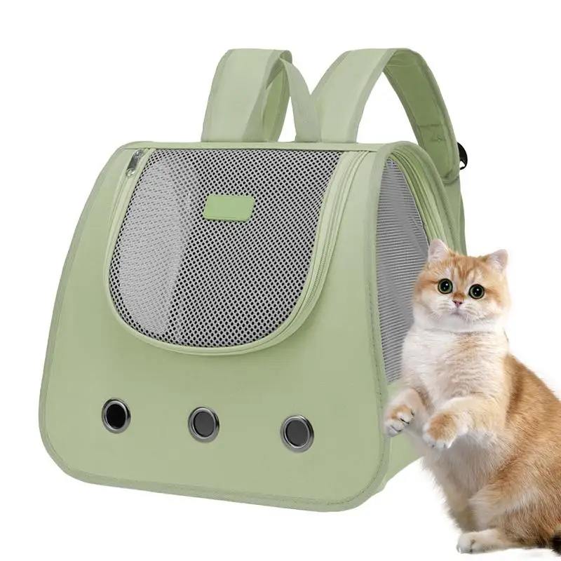 

Cat Backpacks For Carrying Cats Cat Backpacks For Carrying Fully Ventilated Mesh Adjustable Portable Backpack For Hiking Travel