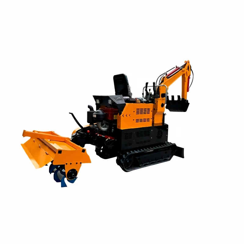 Quick Shipment New 1.2 Ton Hydraulic Crawler Digging Equipment With Full Working Attachments
