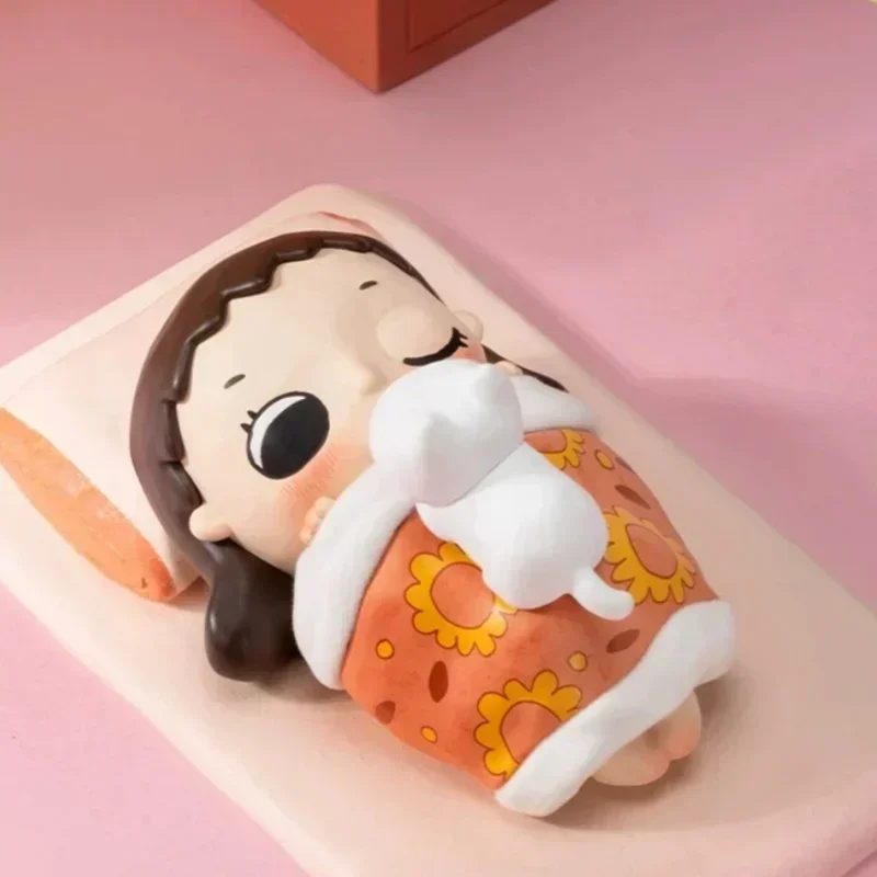 POP MART Nyota Chibi Maruko Chan Serie Desktop-Puppe Mystery Box Überraschungstüte Ornament Figuren Wohndekoration Mystery Spielzeugbox
