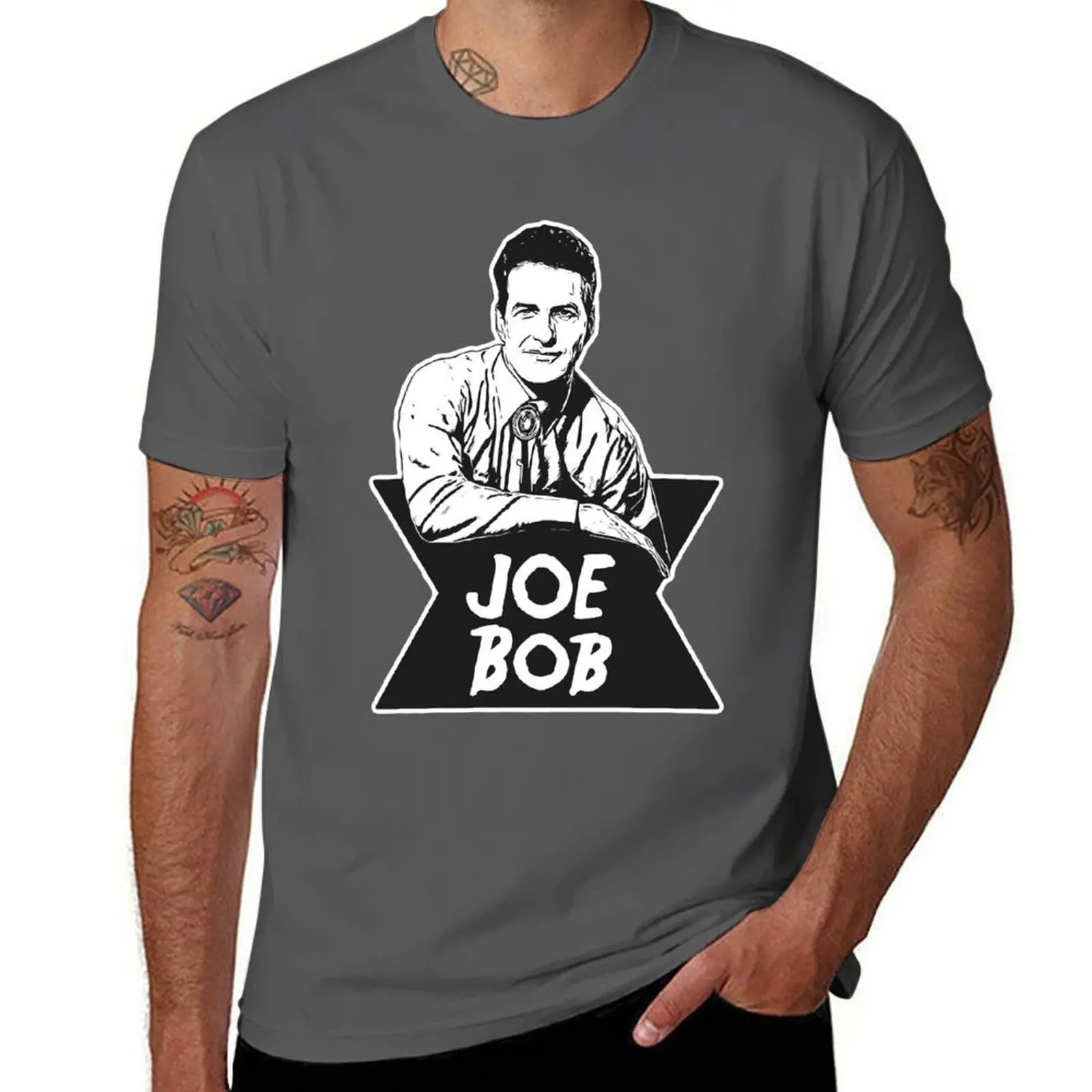

Joe Bob Briggs T-Shirt Basic Breathable Solid Color T-Shirt