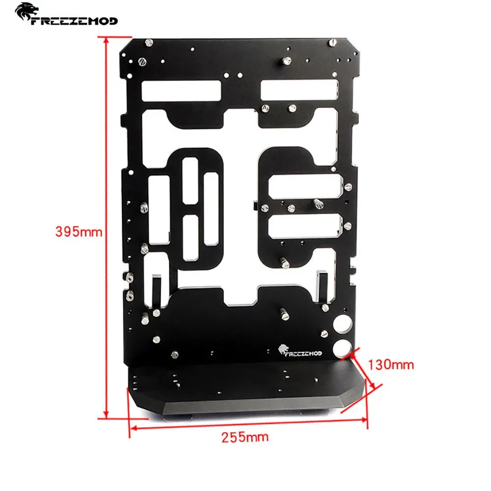 FREEZEMOD Water Cooling PC Gamer Cabinet Case Open Type Full CNC