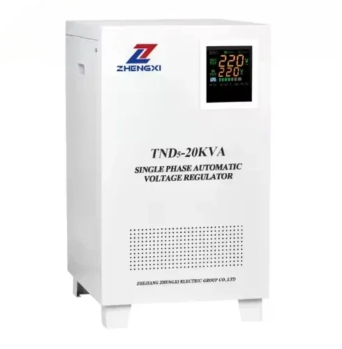 TND Voltage Regulator Stabilizer, High Precision 10kva 15kva 20kva Copper Servo Motor 220v Single Phase AC Automatic, Home