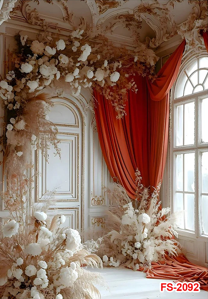 خلفية تصوير فوتوغرافي عتيقة ، نمط كلاسيكي على الطراز الأوروبي ، زهرة الزفاف ، صورة الأمومة ، خلفيات تصوير جدارية ، خلفية استوديو ستارة