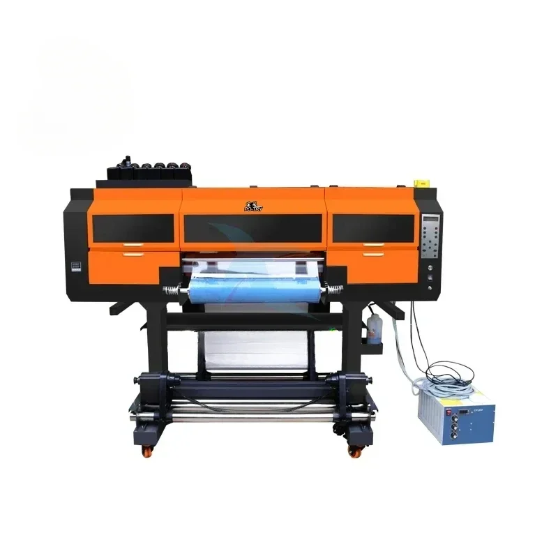 POTRY 60CM 24 Inch i3200 3 Printhead 2 in 1 All in One Printing and Crystal Sticker UV DTF Printer With Laminator