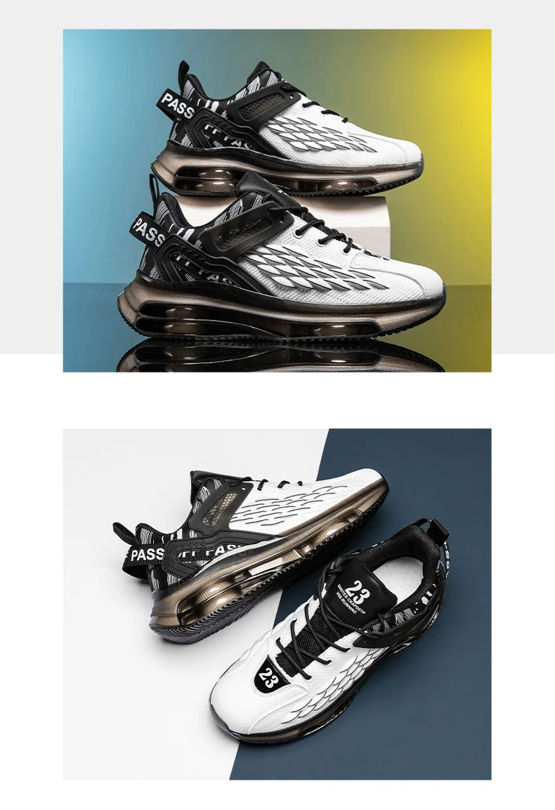 Herren-Freizeitsneaker Frühling Sommer Neue Atmungsaktive Leichte Renn-Outdoor-Laufschuhe Weiche Sohle Verschleißfeste Speed-Sportschuhe – Detail 20