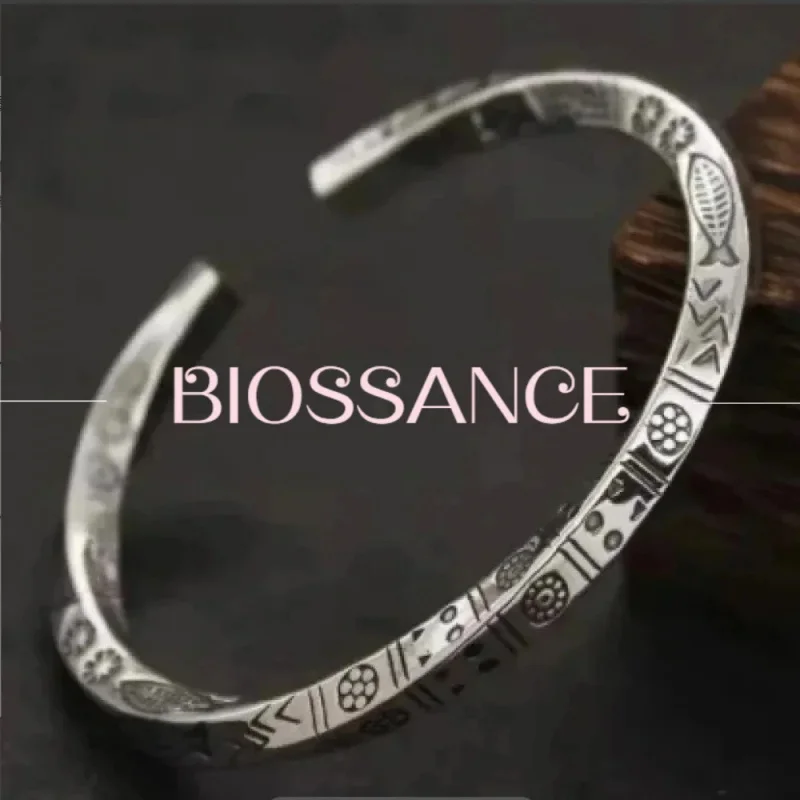 New Fashionable And Exquisite Vacuum Electroplated Stainless Steel Arabic Map Tuffia For Men And Women Ethnic Style Jewelry Gift