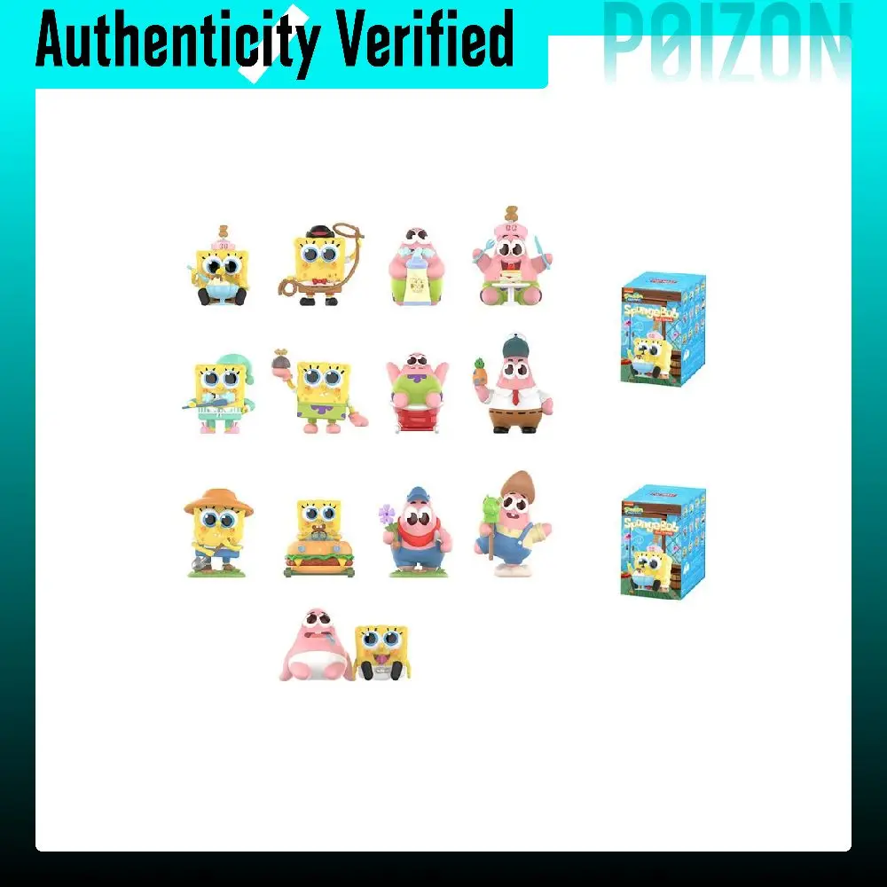 POP MART Patrick Star SpongeBob Mystery Boxes Single Mystery Box/Whole Box 12 Pcs PPMT-2504-0002 view 2