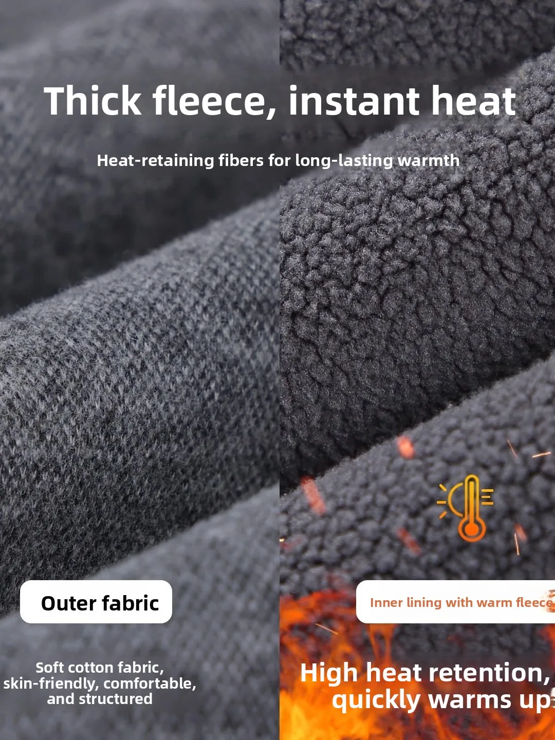 

Men's Wool Straight Leg Pants Winter Drape Loose Wide Leg Sweatpants Fce Casual Long Trousers Men's Sports Pants