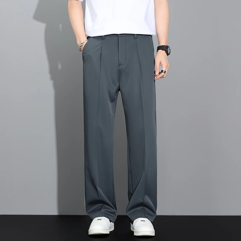 Thumbnail 4 - #64 Latest Mens Straight Leg Trousers Offers