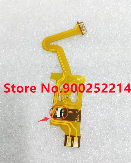 Новый большой гибкий кабель для объектива Sony FE 55 мм F1.8 SEL55F18Z 55 мм запасная часть с датчиком и разъемом