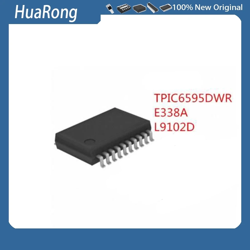 10PCS/LOT      TPIC6595    TPIC6595DWR       E338A         L9102D       SOP20
