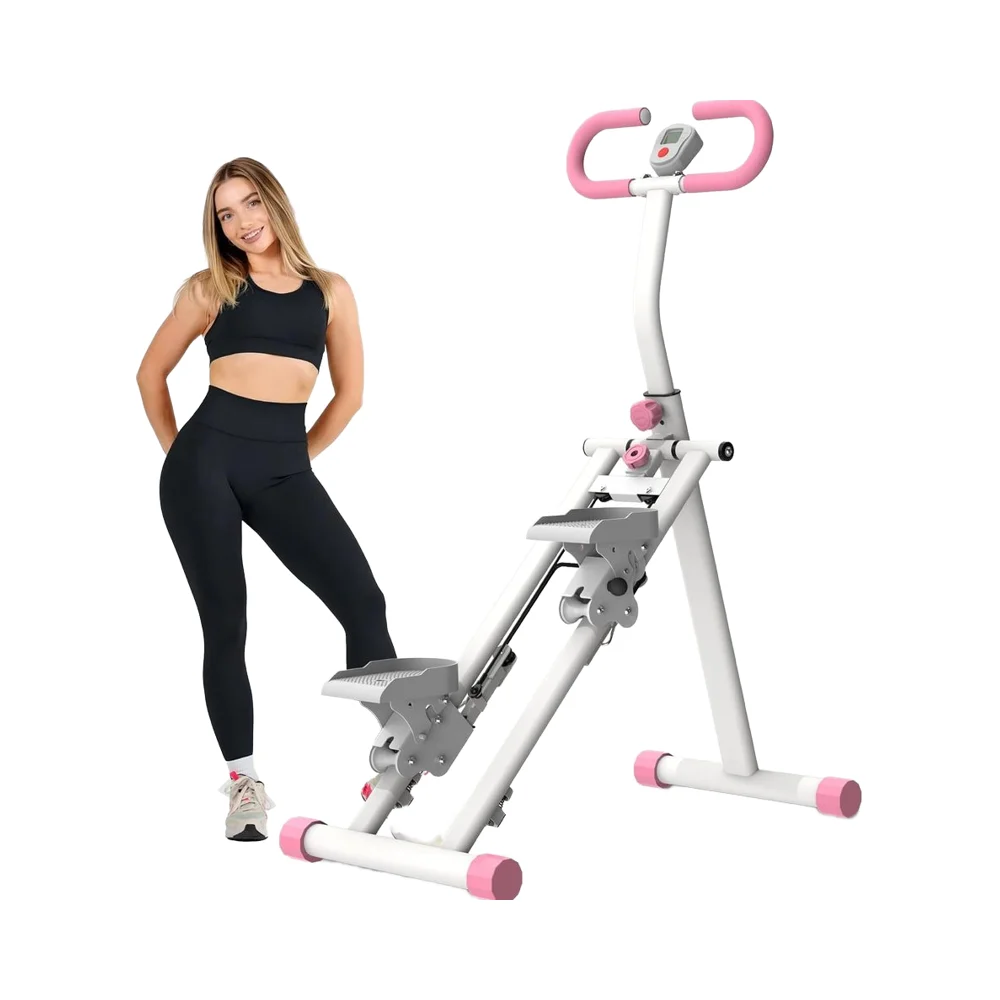 

Compact Whole Body Workout Vertical Climber Exercise Machine Adjustable Handlebar Home Gym Cardio Exercise Stair Stepper 1