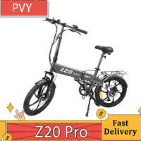 PVY Z20 Pro Electric Bike 500W Hub Motor 25 km/h Max Speed 10.4Ah Removable Battery 80-100km Range LCD Display Electric Bicycle