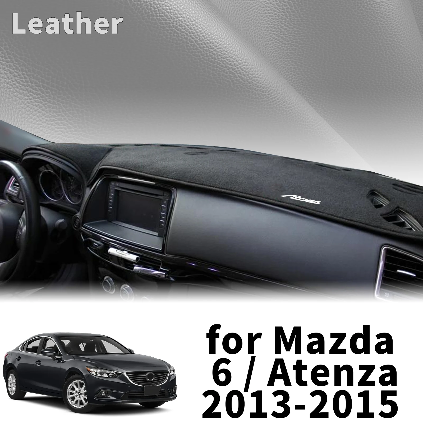 

fit for Mazda 6 Atenza GJ 2013 2014 2015 Dashmat Dashboard Cover Pad Protective Carpet DashMat Sunshade Car Accessories