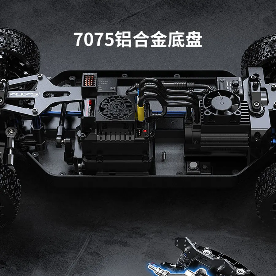 MJX 10304 1/10 Scale Brushless Motor Remote Control Car High-Speed Drift Simulation Rc Models Ornaments RC Toys Birthday Gifts