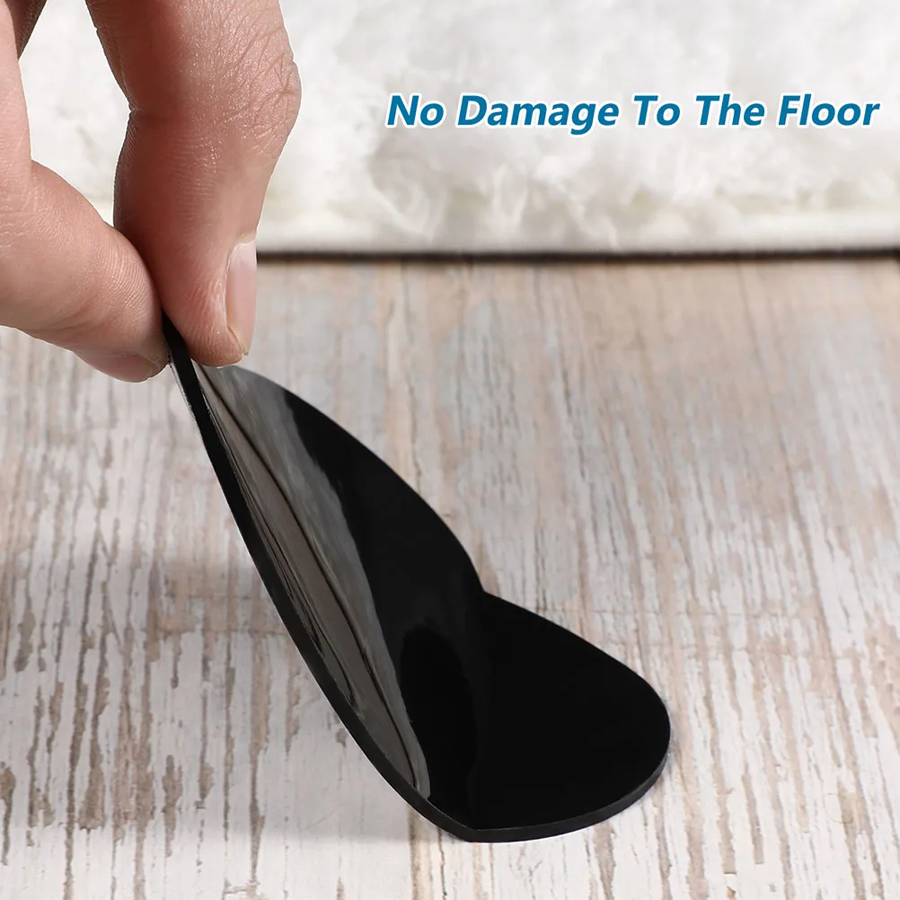 

8pcs Non Slip Carpet Grippers Rug Tape Fixing Keep Area Rugs In Place For Kitchen Bathroom Corridor Household Use