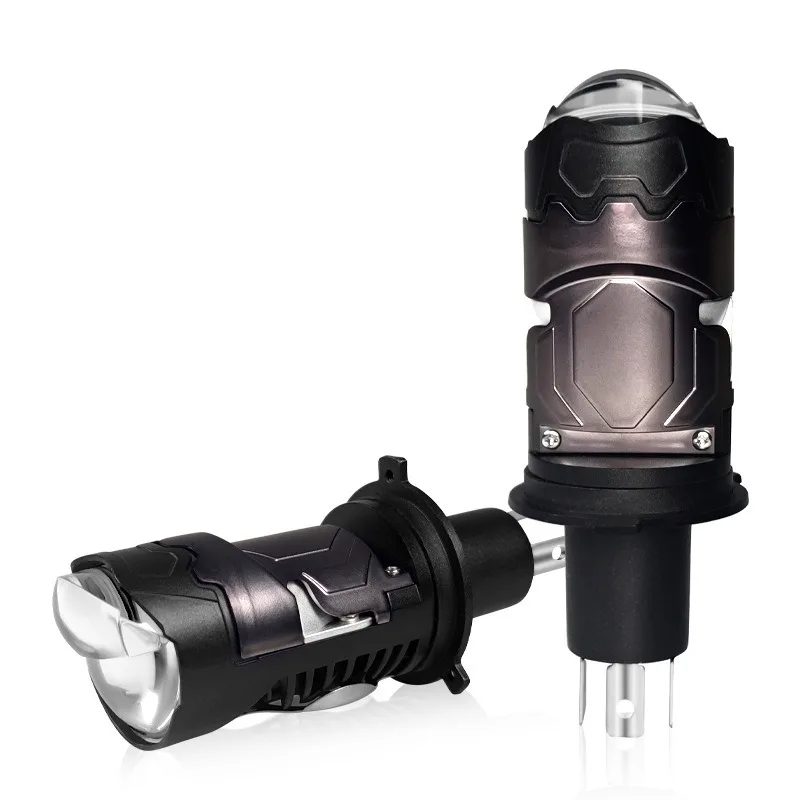 

Mini H4 Bi LED Projector Lens 12V 50W 6000K Hi Lo Beam Car Headlight Retrofit Bulbs