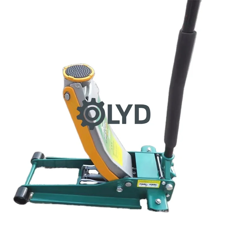 Auto Manufacturing Steel Material Handling Dual Pump Hydraulic Jack 4 Ton Capacity Manual Low Cost Design