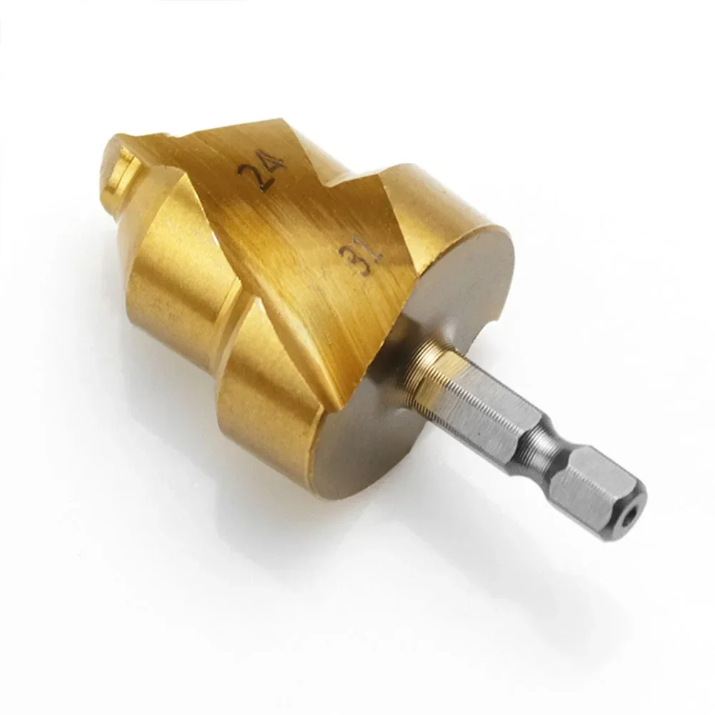 3pcs PPR Lifting Drill Bit Hexagon Shank 1/2 Inch 1/4 Inch 1 Inch Water Pipe #20 #25 #32 Water Pipe Drill Bit