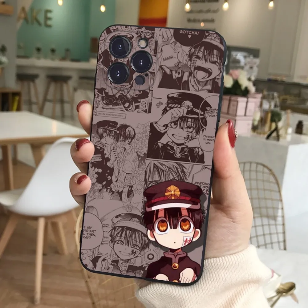 Toilet Bound Hanako Kun Phone Case Silicone Soft for iphone 16 15 14 13 12 11 Pro Mini XS MAX Plus X Cover