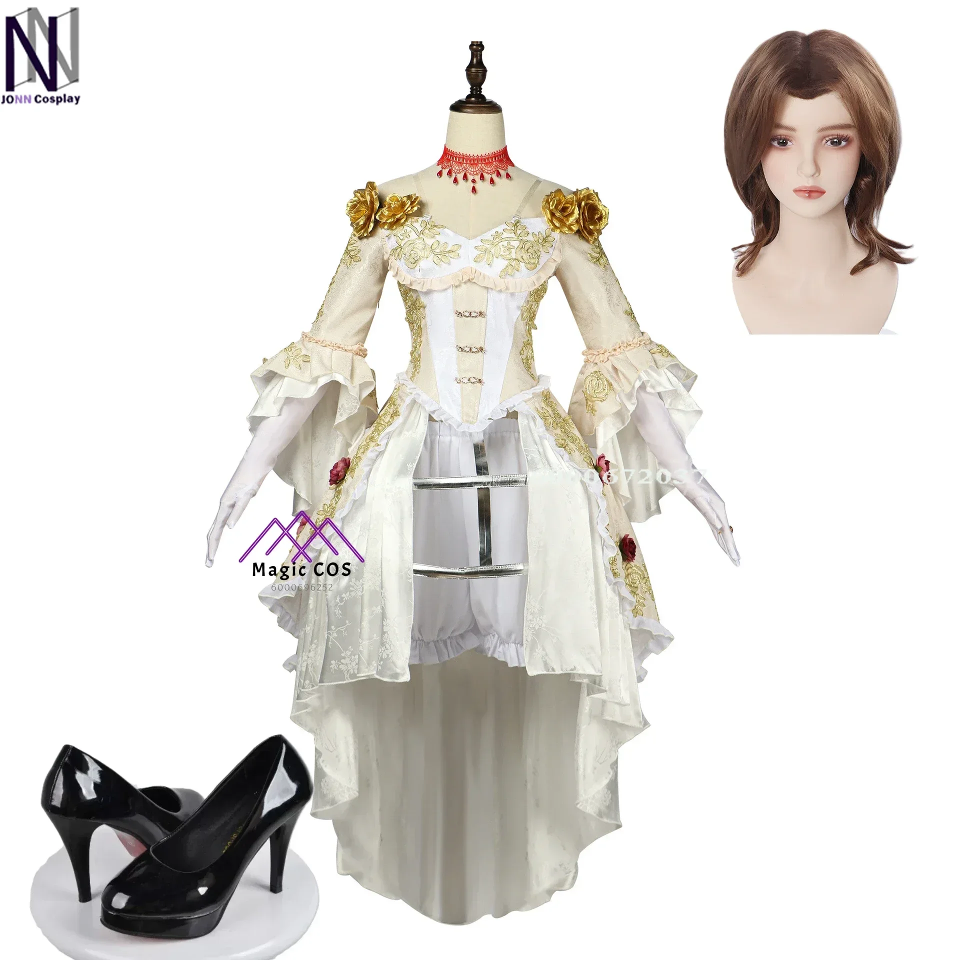 

IdentityV Game Mary Cosplay Costume Hot Bloody Queen Sexy Dress Bloody Queen Handmade Uniforms Halloween Photo-Ready Party Suit