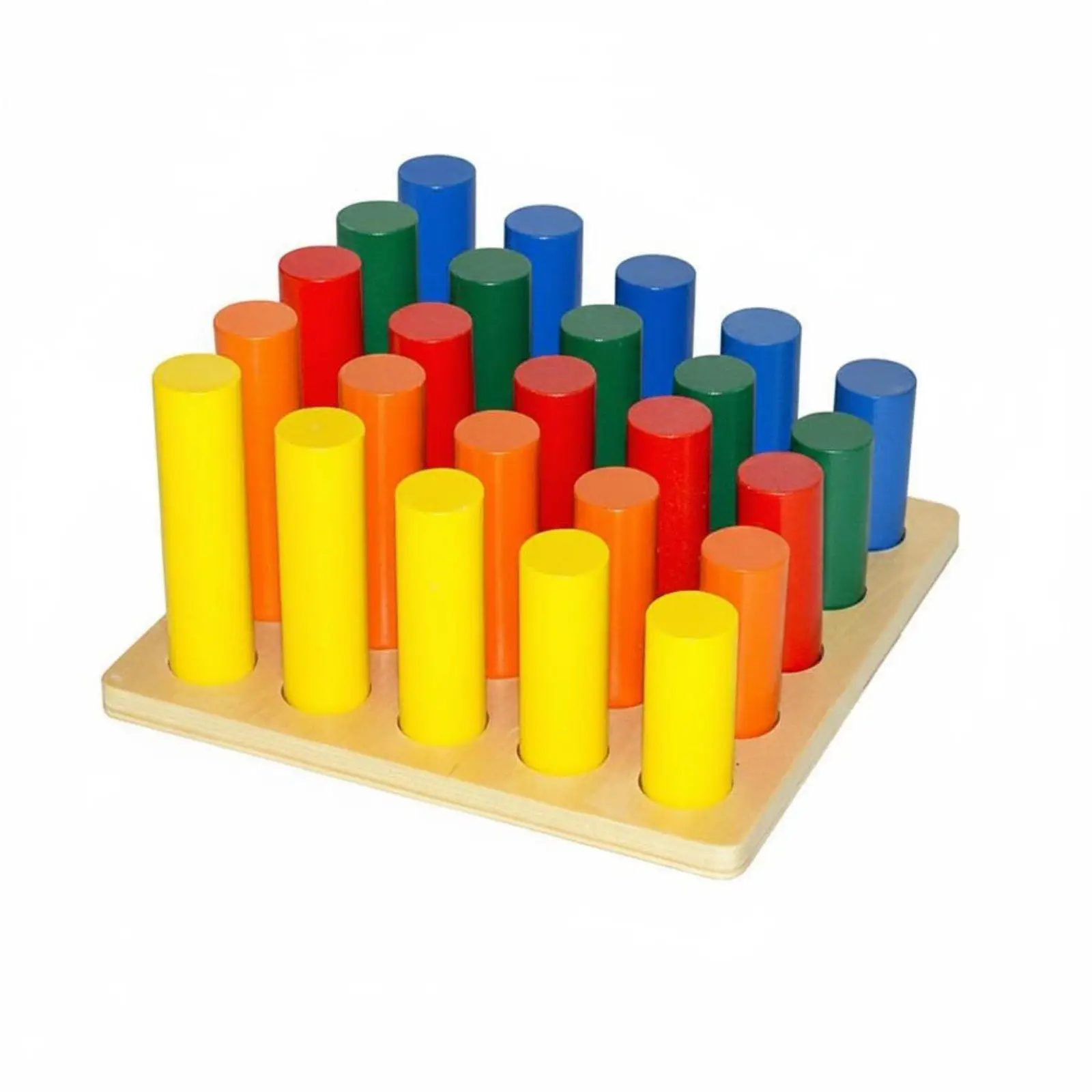 Height Matching Cylinder Game Early Education for Toddlers, Preschoolers