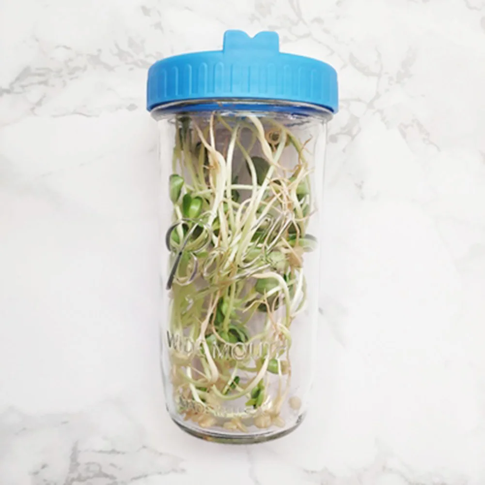 Sprouting Lid Seed Growing Fermentation Vegetable Sealing Lids for Mason Jar