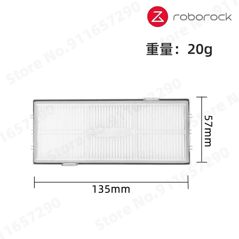 Roborock-piezas de repuesto para Robot aspirador S8, S8 Pro Ultra, S8 +, mopa, bolsas de vacío, cepillo lateral, filtro reemplazable, accesorios para aspiradora