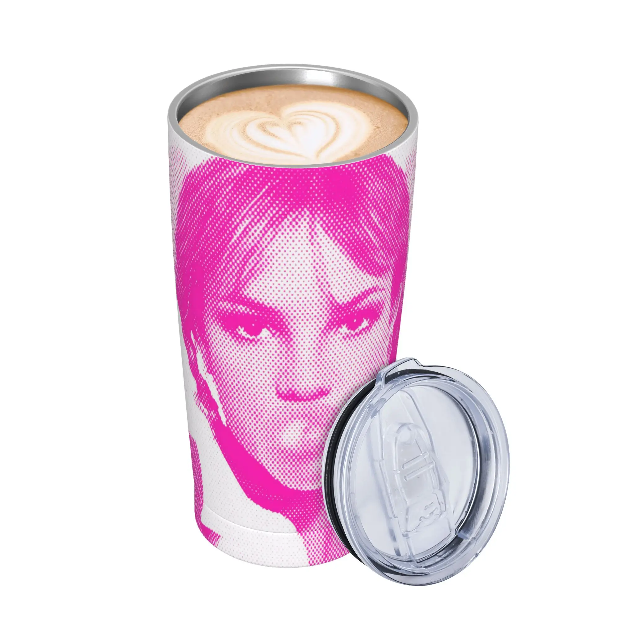 Singer Britney Spears Tumbler Vacuum Insulated  Thermal Cup Vacuum Flask School Mugs Hot Cold Drink 20oz