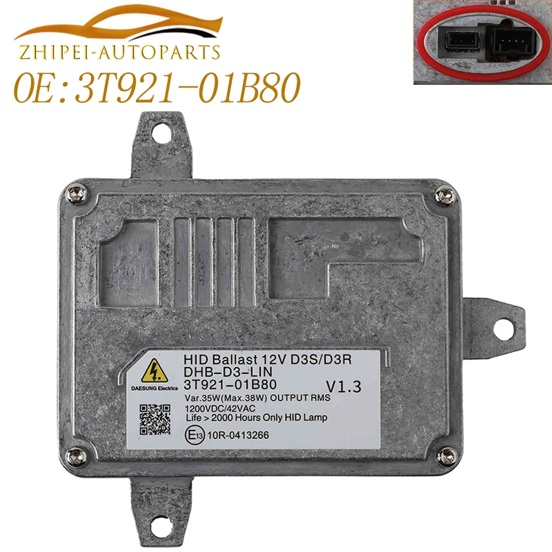 3T92101B80 D3S D3R Xenon Scheinwerfer HID Ballast Control Unit Modul Auto DHB-D3-LIN 3T921-01B80 Für Hyundai Santa Fe 2013-2015