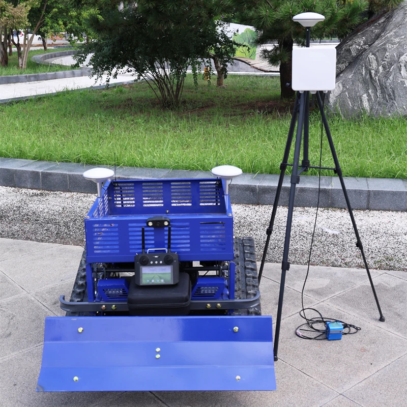 Customized lawn mowing, green space maintenance, golf course lawn mower, track remote control lawn mower