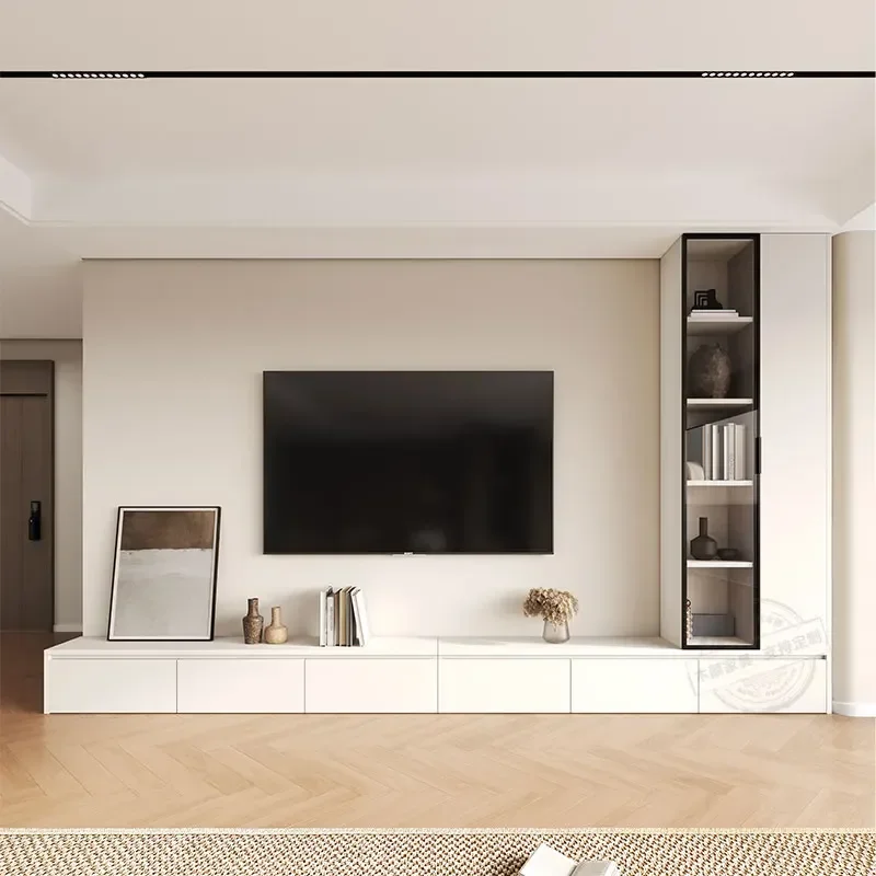 

Solid Wood Storage Living Room Cabinets Floor Vintage Vertical Modern Living Room Cabinets Luxury Design Mueble Furniture