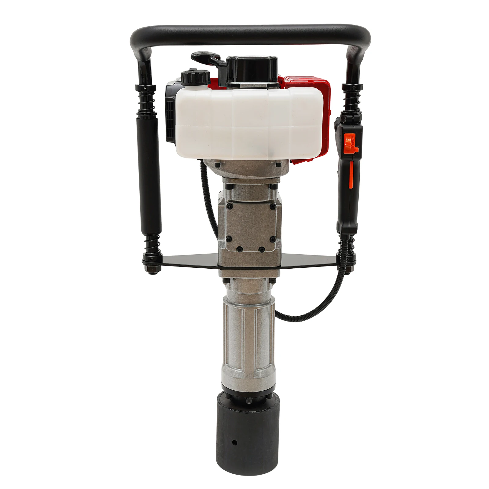 52cc Two-stroke T-Post Pile Driver Gas Powered Farmland Fence Garden Tool 3 Post Driving-head Machine Heavy Duty image 3