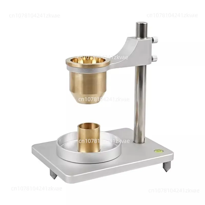 QX-302 Stainless Steel Hall Flowmeter Metal Powder Loose Density Fluidity Tester Funnel Method