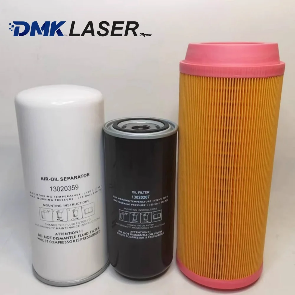 DMK GuNaiYou Air Compressor 11-15KW Parts Precision Filter Cartridge GNY015AO AX Oil Filter Oil-gas Separator Air Filter Element