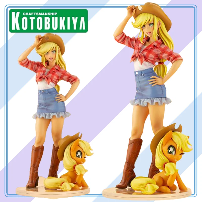 

KOTOBUKIYA Genuine My Little Pony Applejack Bishoujo Statue Bishoujo Series 1/7 Garage Kit Gifts Toys Model Anime Cartoon