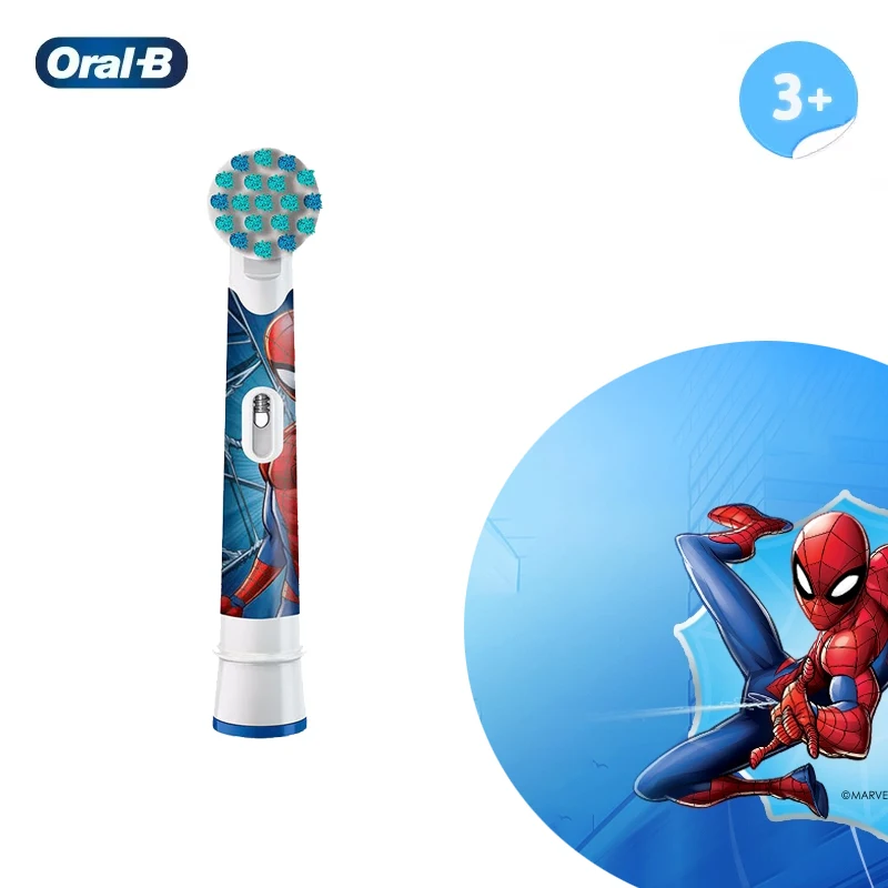 Oryginalne wymienne główki do szczoteczek Oral B EB10 dziecięce elektryczne końcówki do szczoteczek do zębów dziecięce miękkie włosie wkłady do szczoteczek