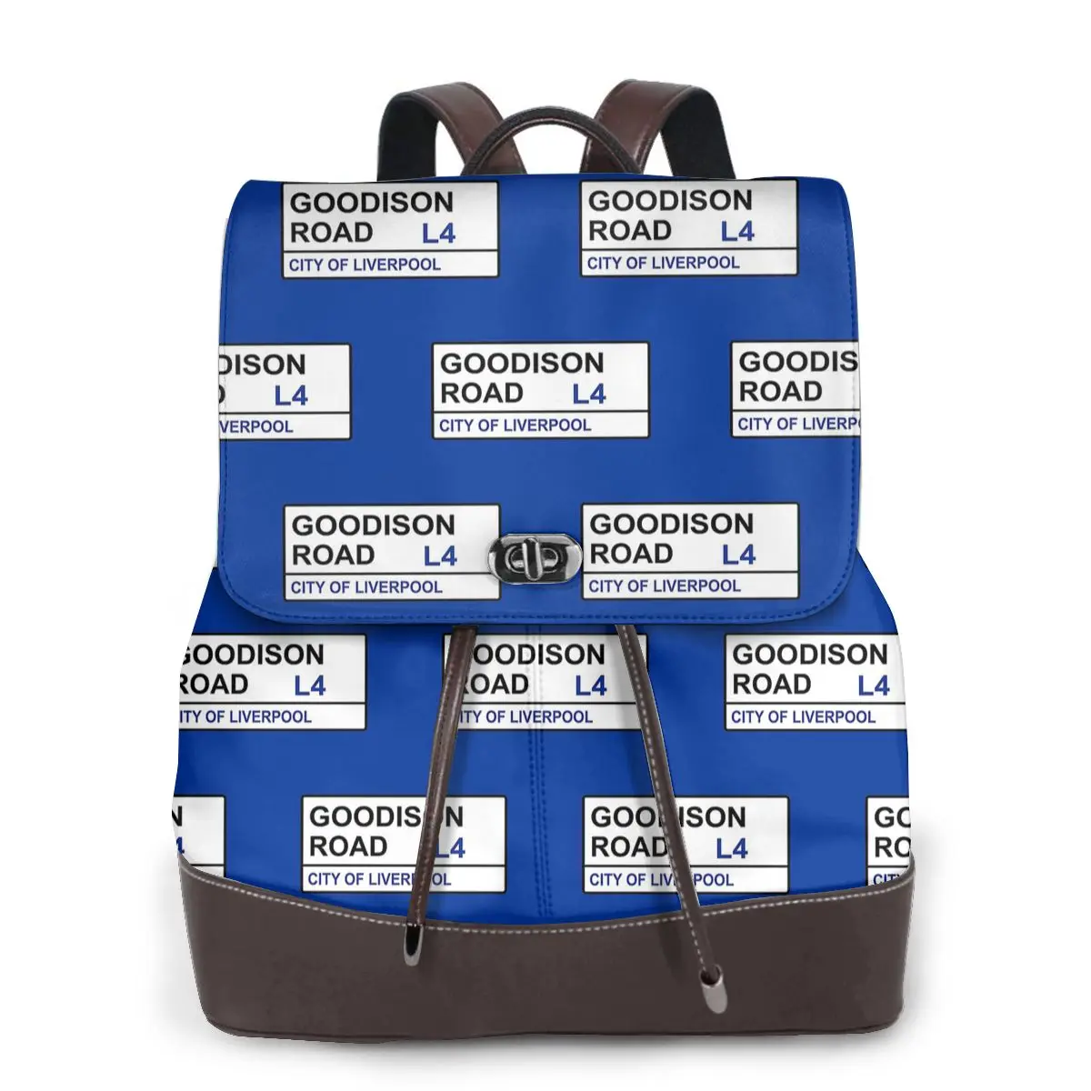 Everton Football Team Goodison Road Street Sign Bookbag School Student Bags Hiking Travel Daypack for Women Derma Backpack