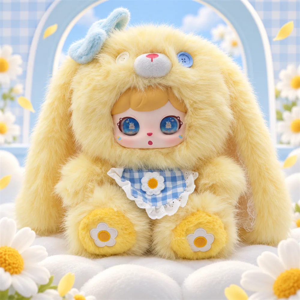 Cute 800% Plushie Mystery Blind Box 38cm Doll Toy With Quicksand Eyes Day Girl Gift Children Collectible Stuffed Doll