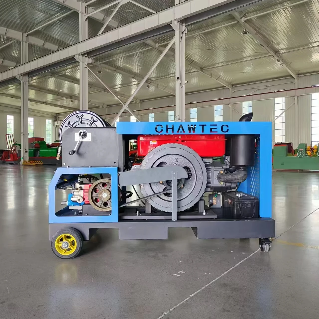 Advanced affordable Anti-corrosion Customized pressure flow rate sewer drain cleaner hydro jetting machine